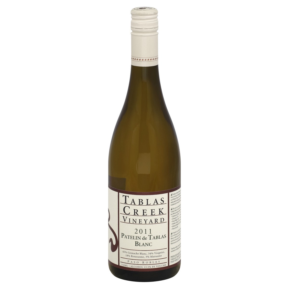 slide 2 of 3, Tablas Creek Vineyard Patelin de Tablas Blanc 750 ml, 750 ml