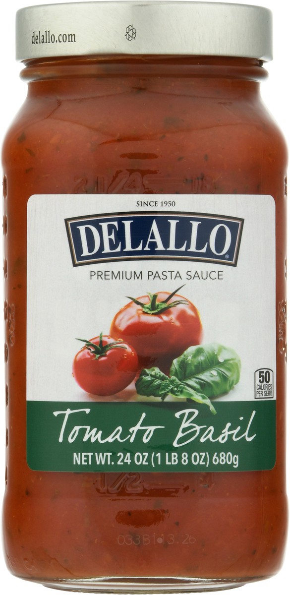 slide 5 of 11, DeLallo Premium Tomato Basil Pasta Sauce 24 oz, 24 oz