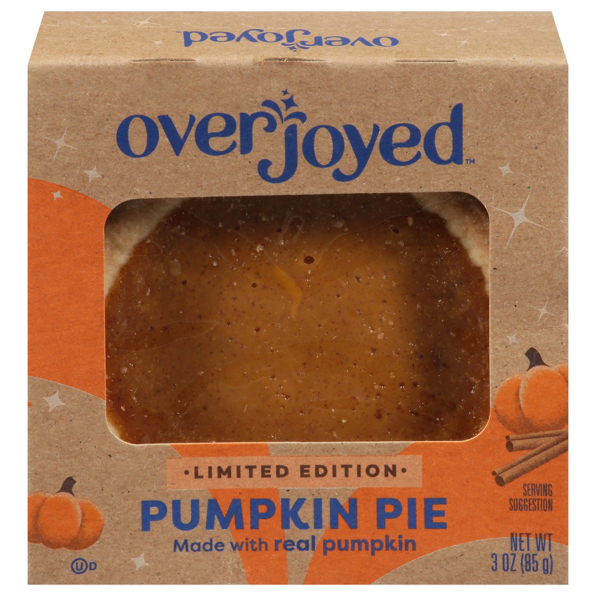 slide 2 of 4, Overjoyed Pumpkin Pie - 3 Oz, 3 oz