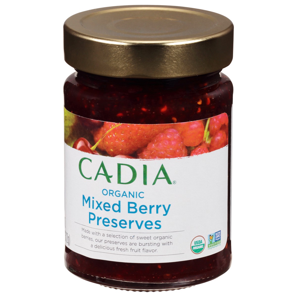 slide 9 of 14, Cadia Organic Mixed Berry Preserves 11 oz, 11 oz