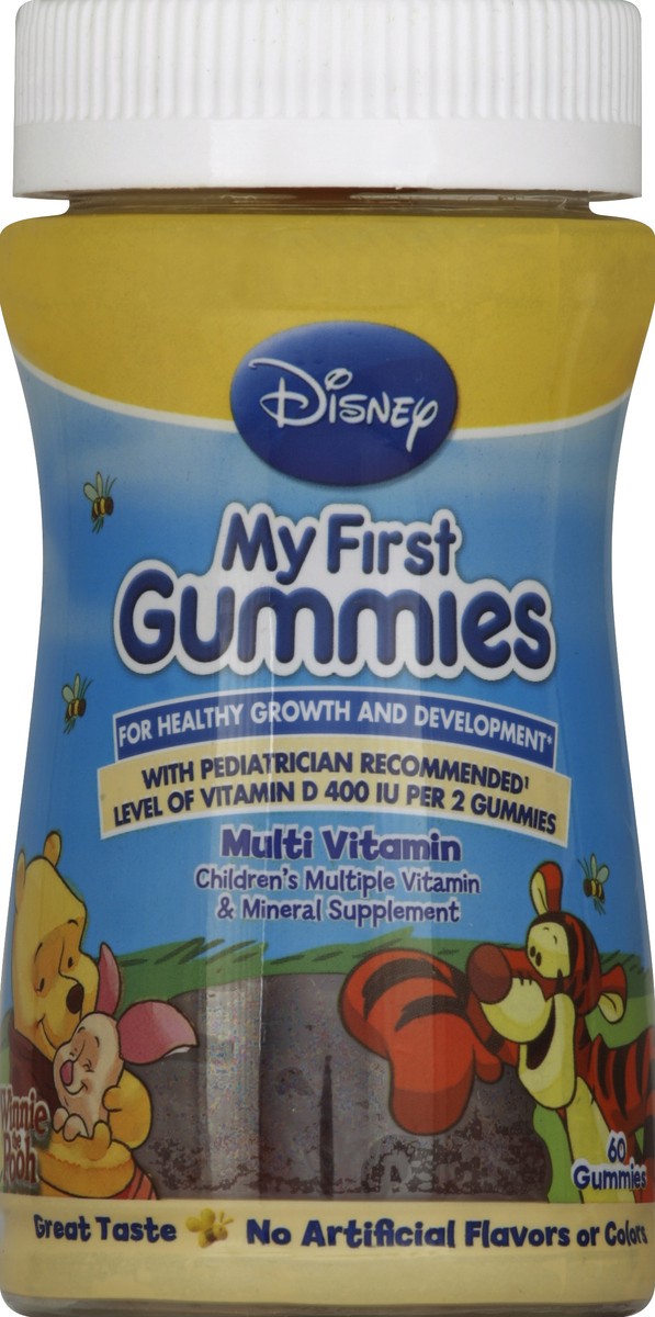 slide 1 of 5, Disney Pooh Gummies, 60 ct