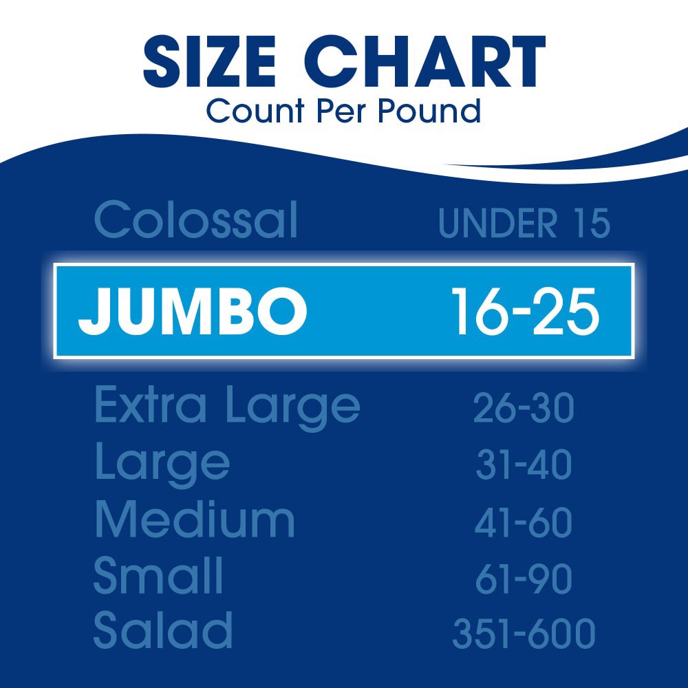 slide 3 of 5, Kroger® Jumbo Shrimp Cooked Peeled & Deveined Tail On, 12 oz