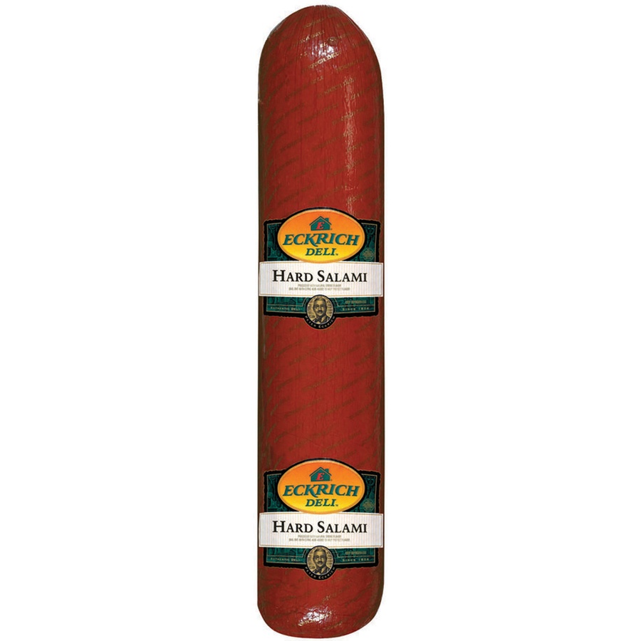 slide 1 of 1, Eckrich Hard Salami, per lb
