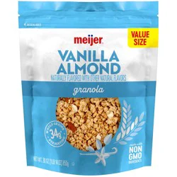 Meijer Vanilla Almond Granola