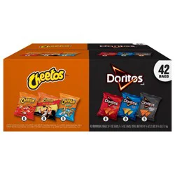 Frito-Lay Frito Lay Snack Doritos & Cheetos Mix Variety 41 3/8 Oz, 42 Count