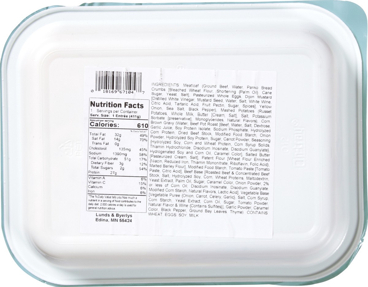 slide 4 of 9,  Meatloaf with Mashed Potatoes & Corn 14.5 oz, 14.5 oz