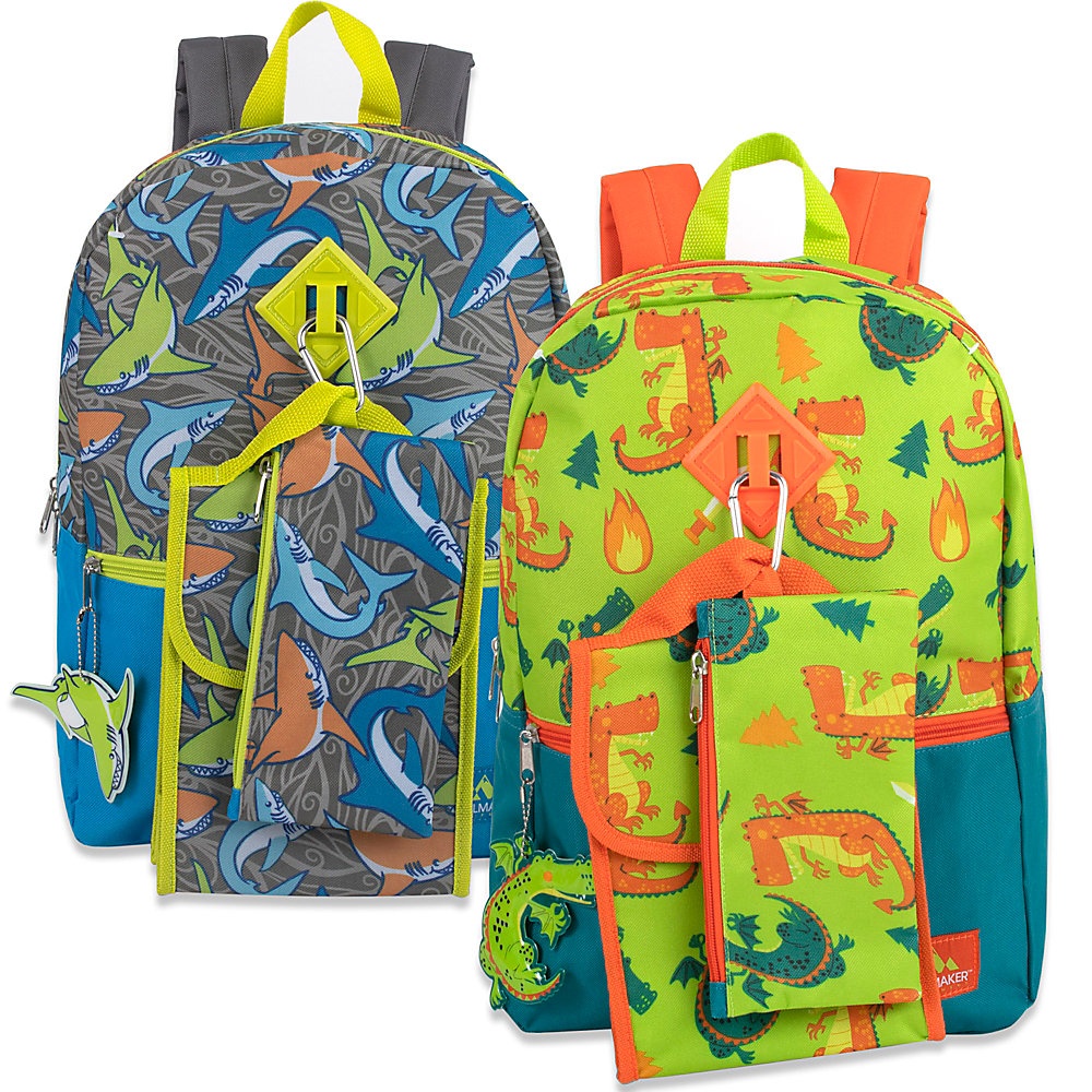 slide 1 of 1, Trailmaker Boys' 5-In-1 Backpack Set, Assorted Designs, 1 ct