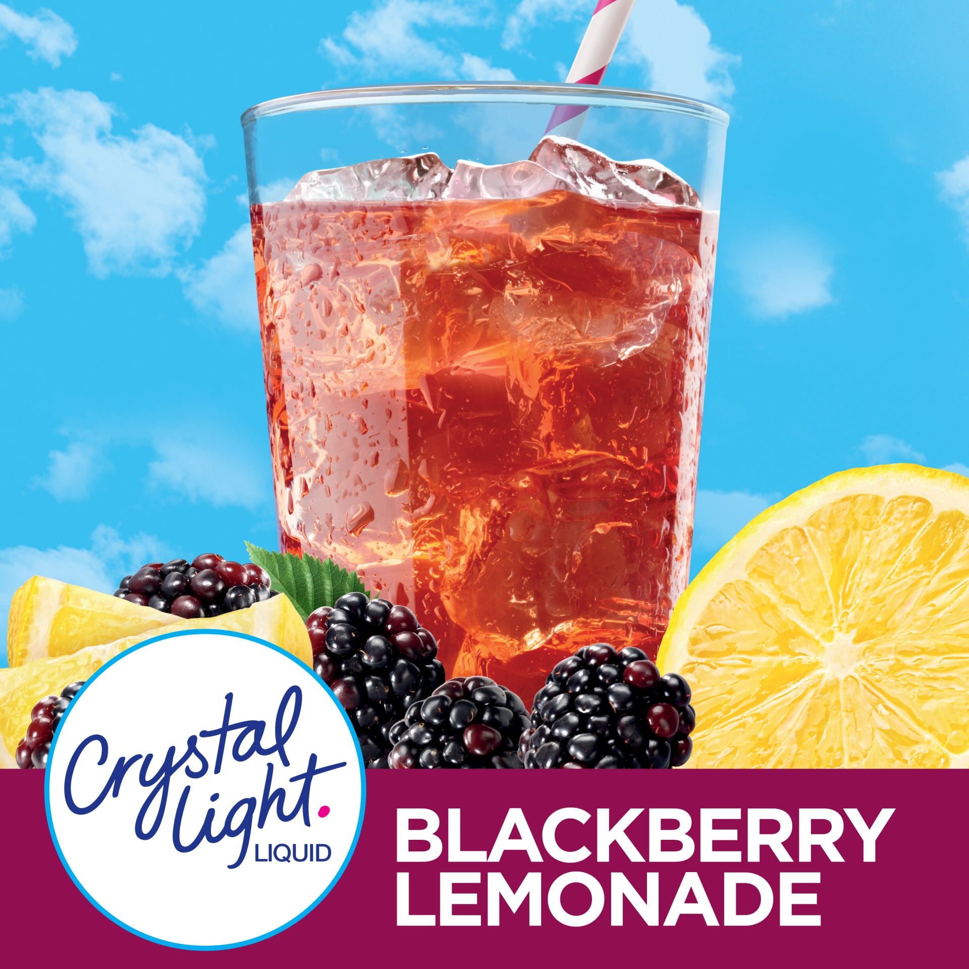 slide 6 of 11, Crystal Light Liquid Blackberry Lemonade Naturally Flavored Drink Mix, 1.62 fl oz