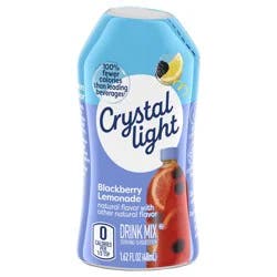 Crystal Light Liquid Blackberry Lemonade Naturally Flavored Drink Mix, 1.62 fl oz Bottle