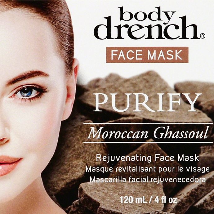 slide 2 of 3, body drench Purify Moroccan Ghassoul Rejuvenating Mask, 4 fl oz
