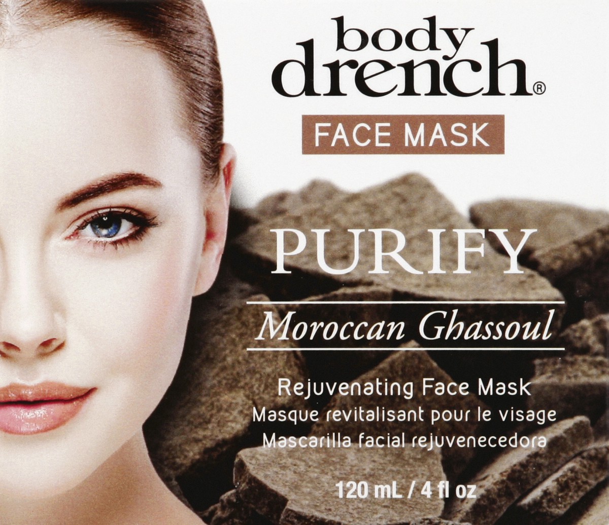 slide 1 of 5, Body Drench Face Mask 4 oz, 4 fl oz