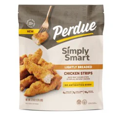 Perdue Simply Smart Lightly Breaded Chicken Strips 22 oz