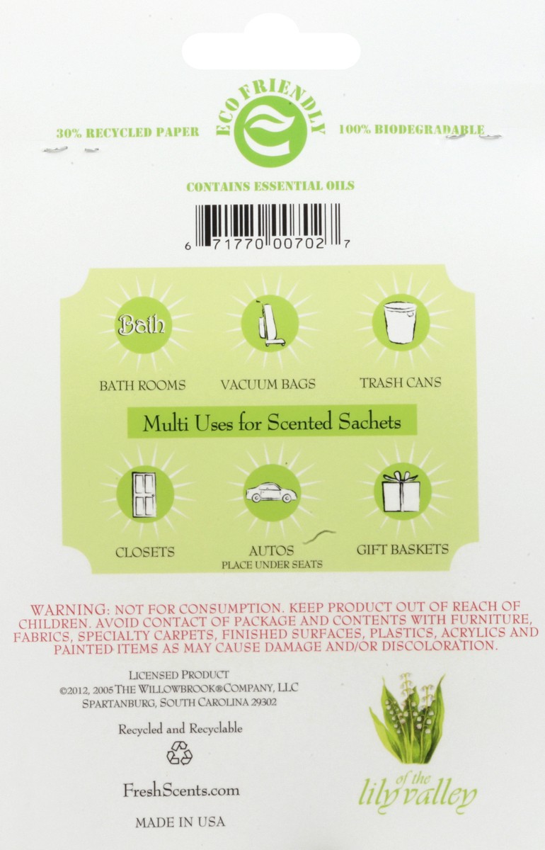 slide 4 of 7, Fresh Scents Scented Sachets 3 ea, 3 ct