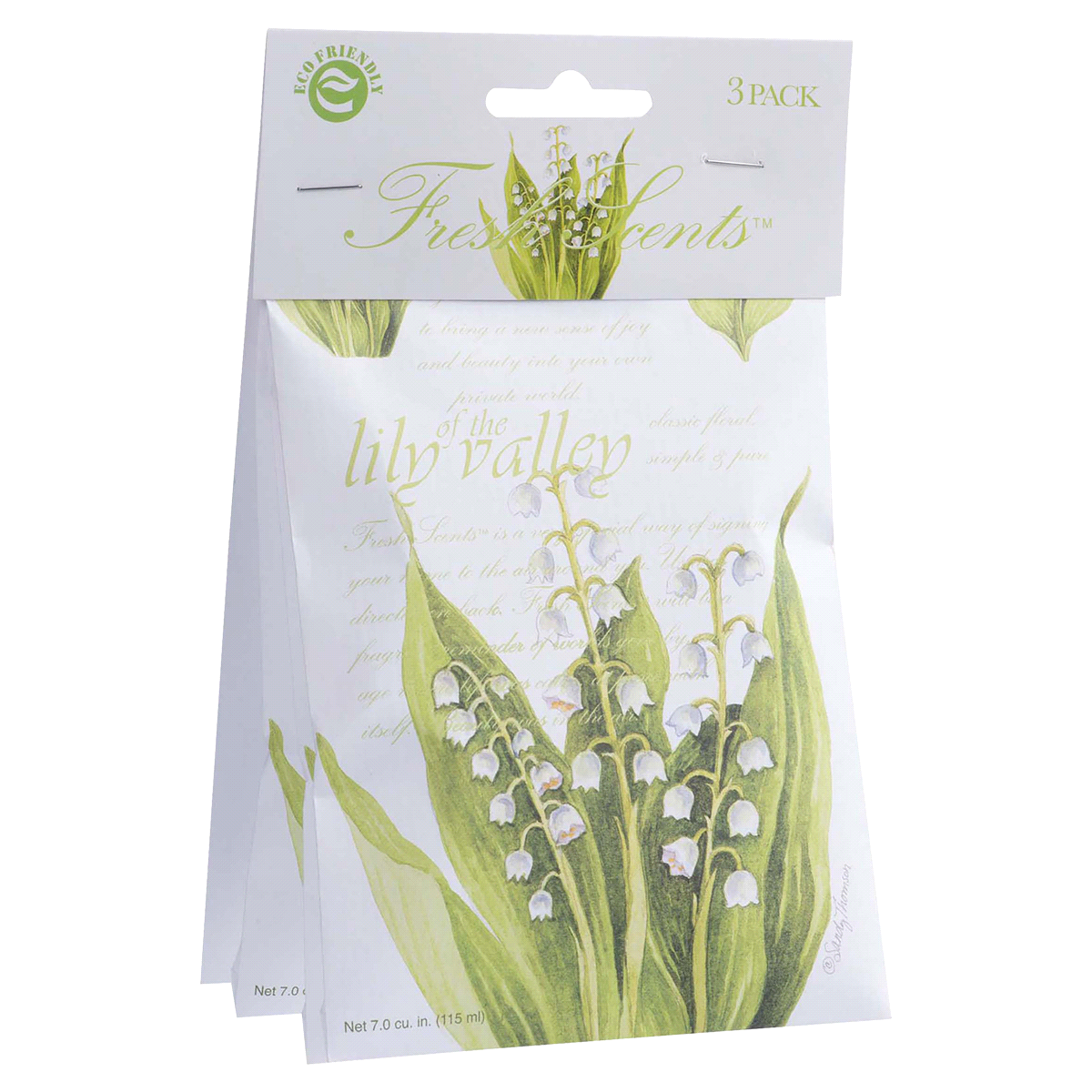 slide 1 of 1, Willowbrook Fresh Scents Lily Of The Valley Sachet, 3 ct
