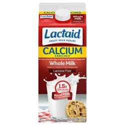 Lactaid Whole Milk Calcium Enriched, 64oz