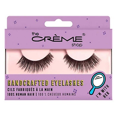 slide 1 of 1, The Crème Shop The Crme Shop Eyelashes I'm with Her, 1 ct