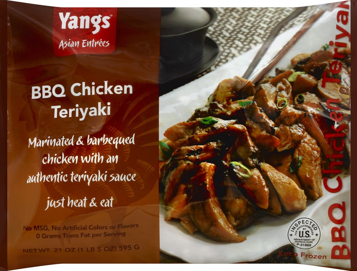 slide 4 of 6, Yangs 5th Taste BBQ Chicken Teriyaki 21 oz, 21 oz