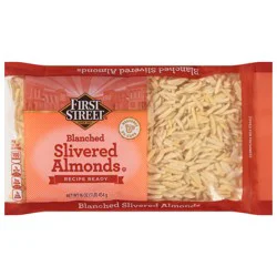 First Street Blanched Sliver Almonds