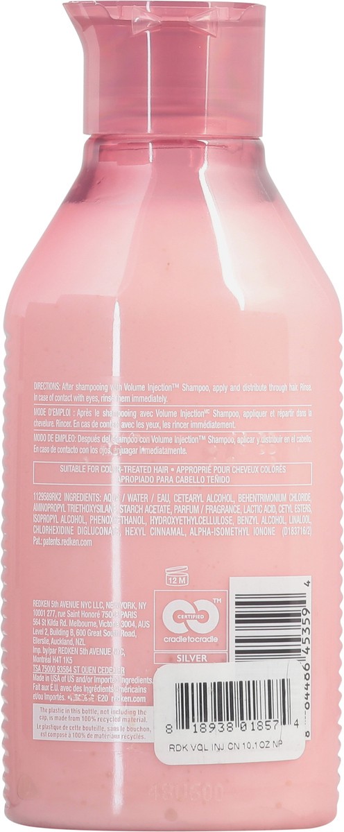 slide 9 of 9, Redken Volume Injection Lightweight Volumizing Conditioner 10.1 fl oz, 10.1 fl oz