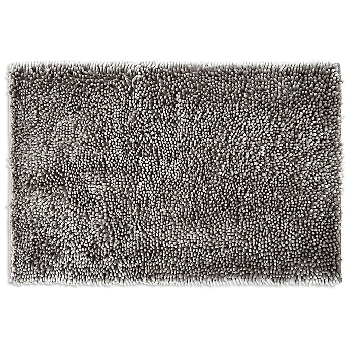 slide 1 of 6, SALT Noodle Large Bath Mat - Grey, 1 ct