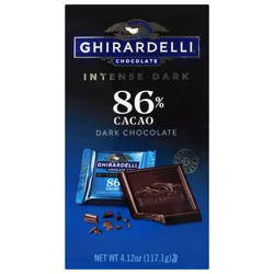 Ghirardelli Intense Dark 86% Cacao Chocolate - 4.12 oz