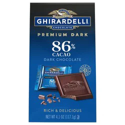 Ghirardelli Intense Dark 86% Cacao Chocolate - 4.12 oz