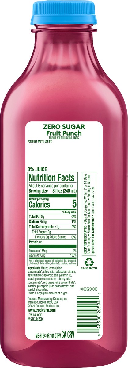 slide 9 of 12, Refresher, 46 fl oz