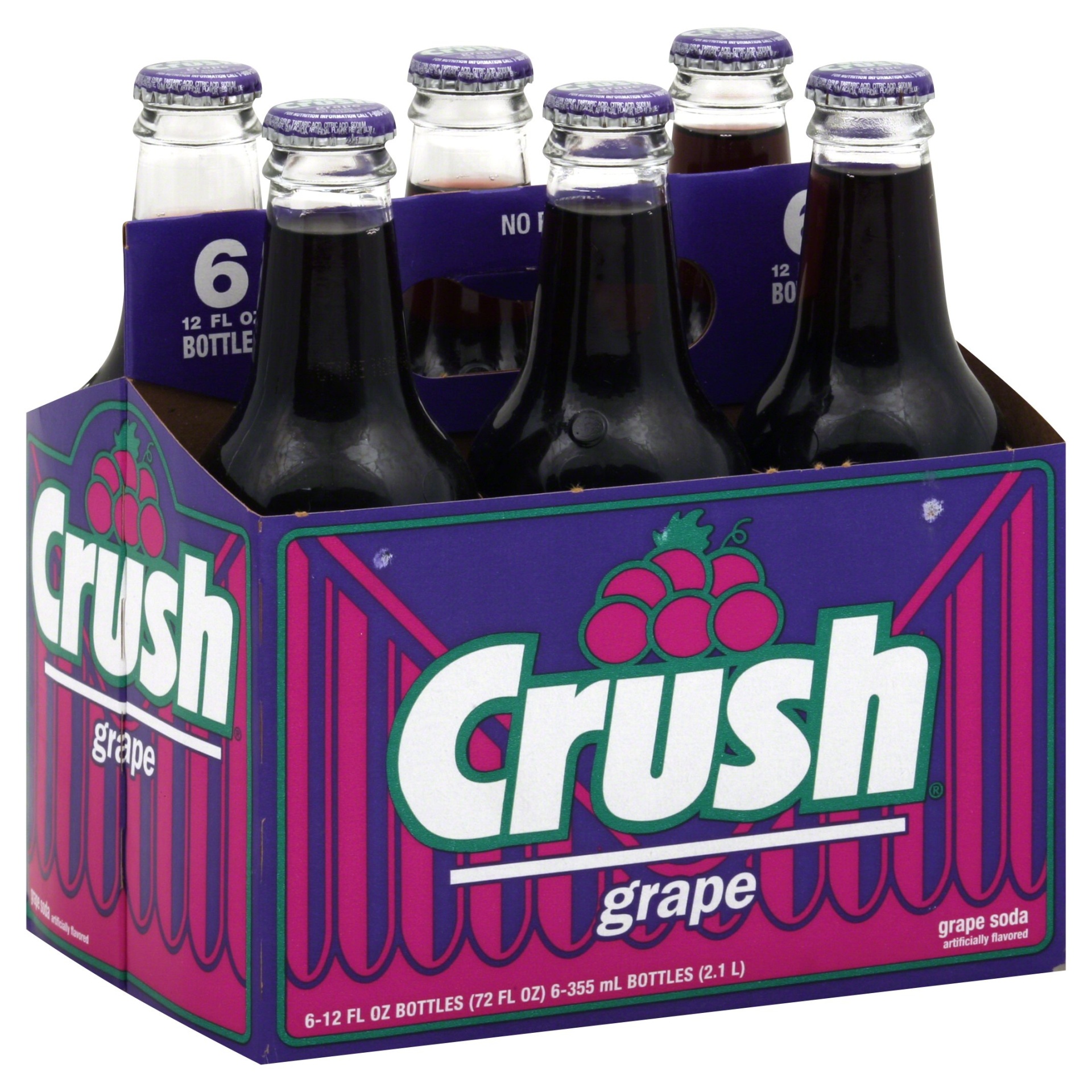 slide 1 of 1, Crush Grape, 6 ct