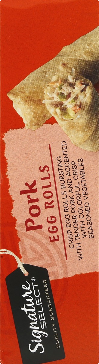 slide 4 of 12, Signature Select Egg Rolls 4 ea, 4 ct