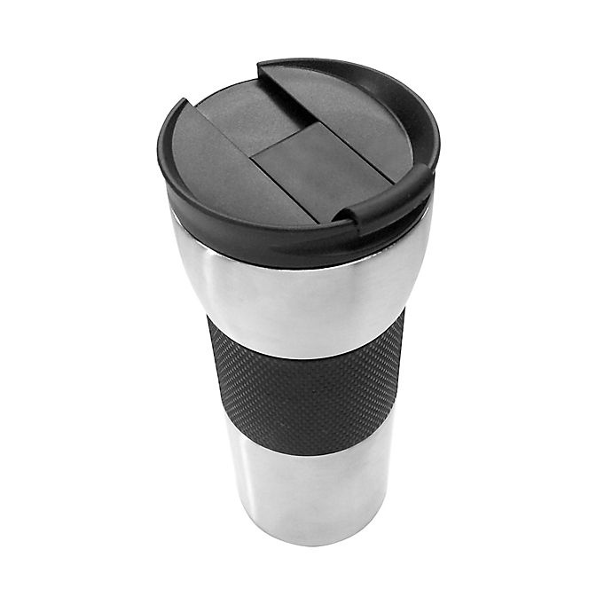 slide 1 of 1, Copco Double Wall Vacuum Stainless Steel Travel Mug, 16 oz