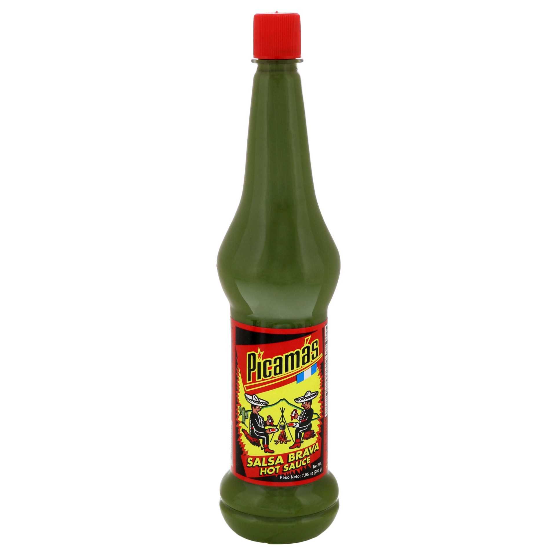 slide 1 of 1, Picamas Green Hot Sauce, 7 oz