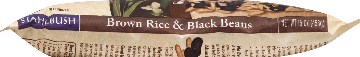 slide 2 of 5, Stahlbush Island Farms Brown Rice & Black Beans 16 oz, 16 oz