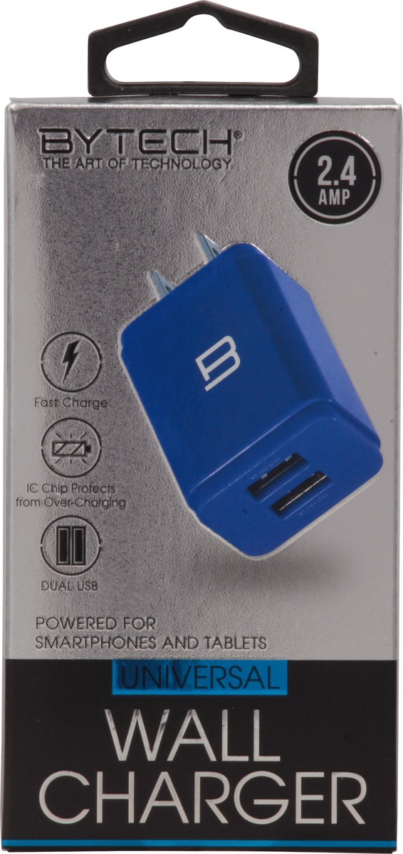 slide 7 of 12, Bytech Universal Wall Charger 1 ea, 1 ea