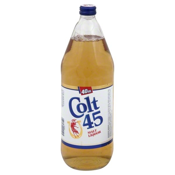 slide 1 of 1, Colt 45 Malt Liquor, 40 oz