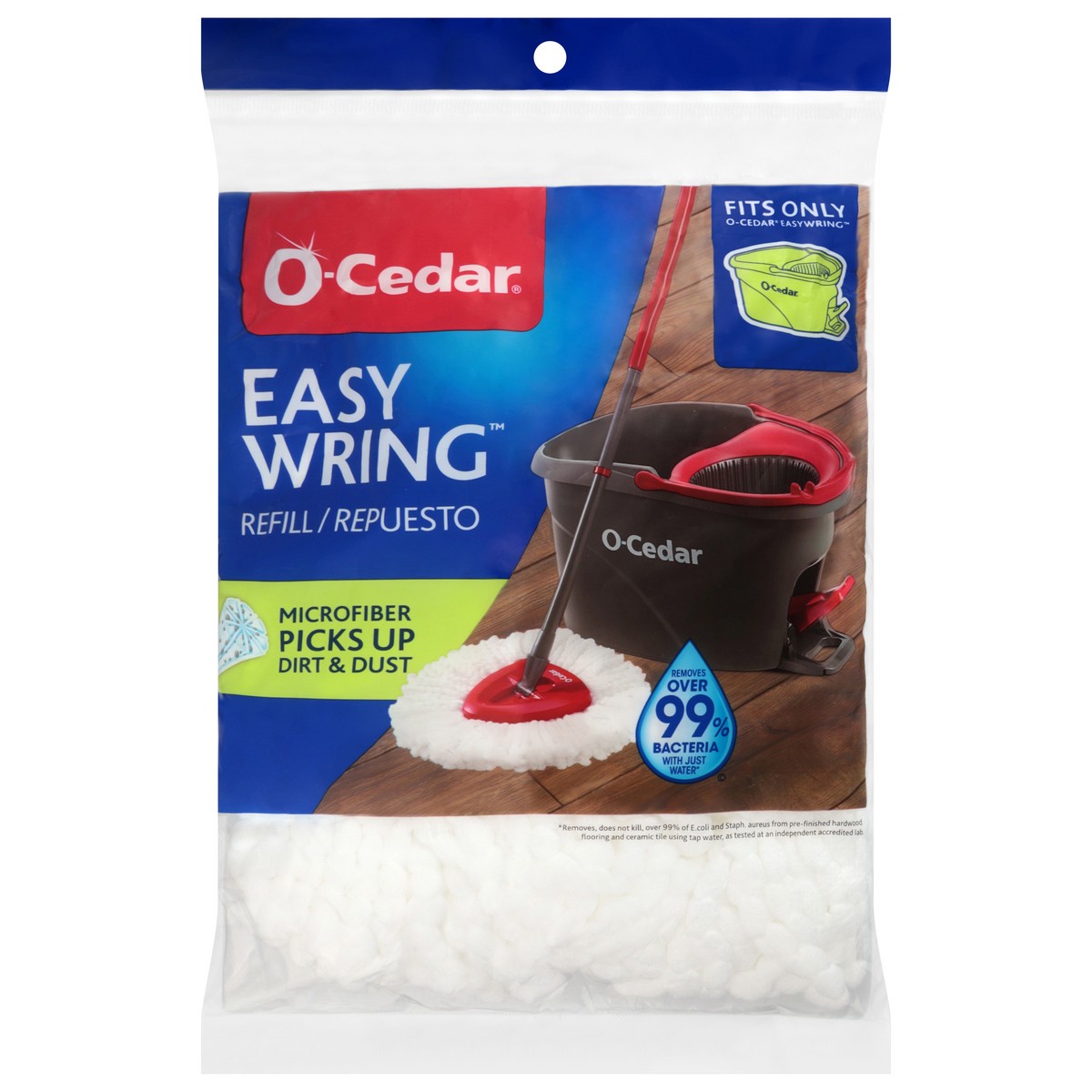 slide 1 of 11, O-Cedar Easywring Microfiber Refill 1 Each, 1 ct