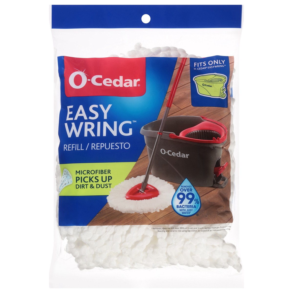 slide 1 of 11, O-Cedar Easywring Microfiber Refill 1 ea, 1 ct