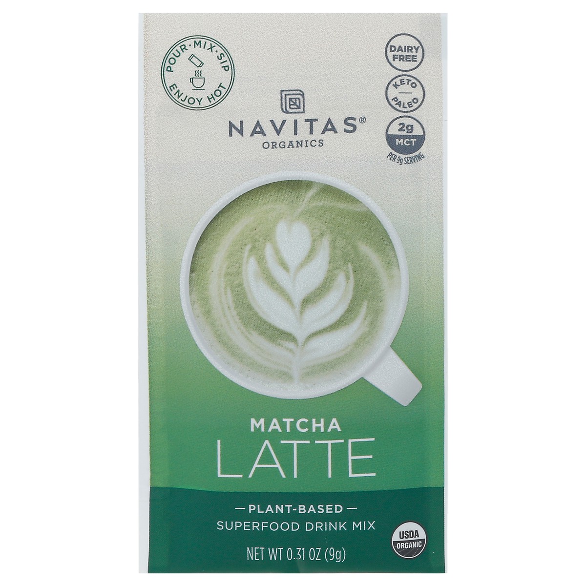 slide 5 of 13, Navitas Organics Matcha Latte Drink Mix - 0.31 oz, 0.31 oz