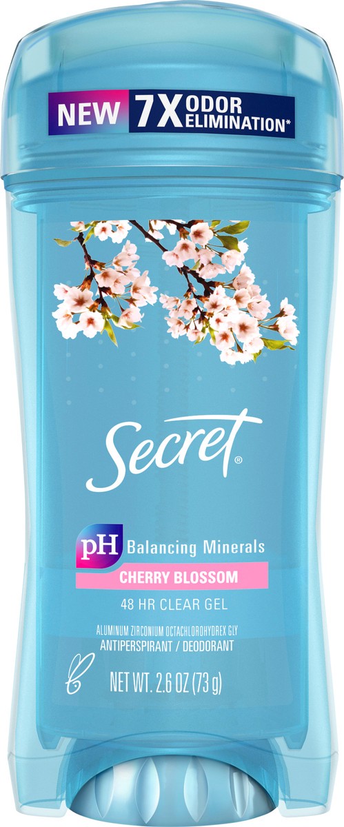 slide 3 of 3, Secret Fresh Clear Gel Deodorant for Women, Cherry Blossom, 2.6 oz, 2.6 oz