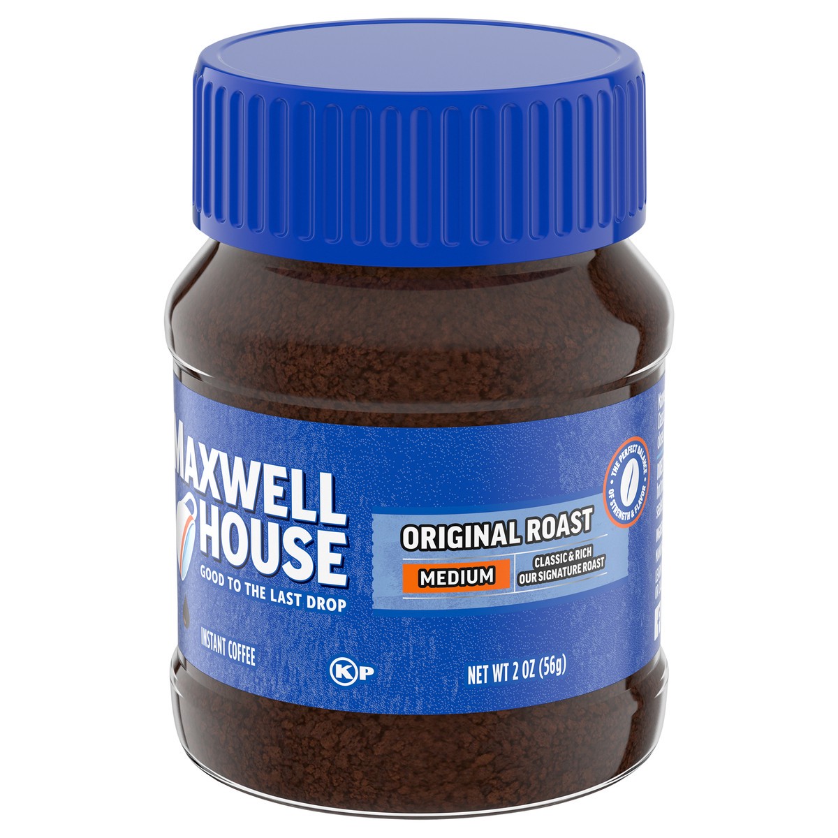 slide 7 of 9, Maxwell House Original Roast Instant Coffee, 2 oz Jar, 2 oz