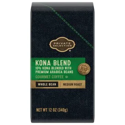 Private Selection Kona Whole Bean Coffee - 12 oz