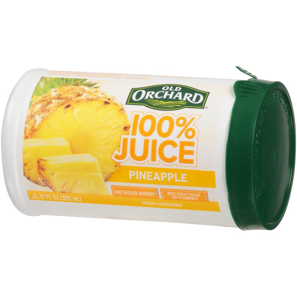 slide 5 of 8, Old Orchard Pineapple 100% Juice 12 oz, 12 oz