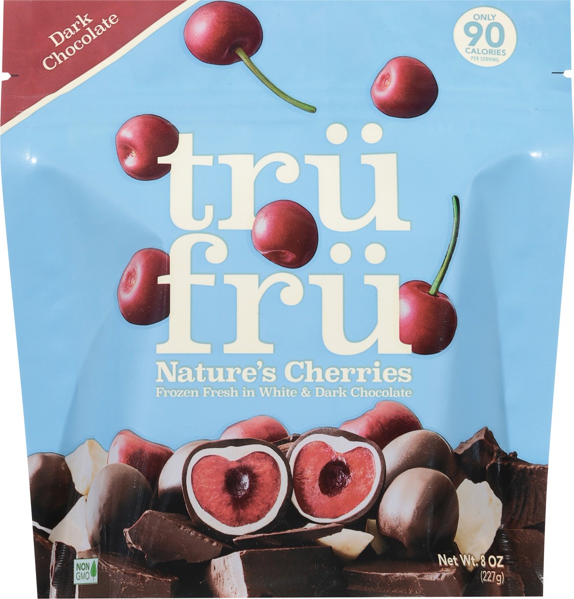 slide 13 of 13, Tru Fru Dark Chocolate Nature's Cherries 8 oz, 8 oz