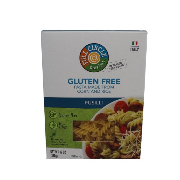 slide 1 of 9, Full Circle Market Gluten Free Fusilli 12 oz, 12 oz