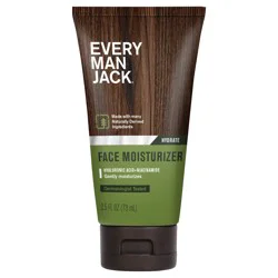 Every Man Jack Daily Hydrating Face Lotion for Men, Naturally Derived, 2.5 oz