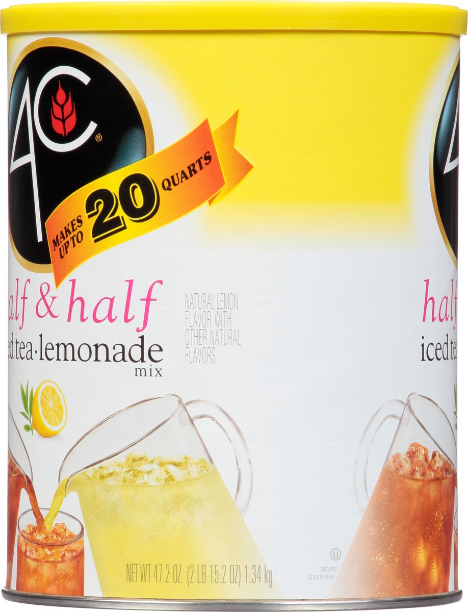 slide 7 of 9, 4C Half & Half Iced Tea Lemonade Mix, 50.2 oz