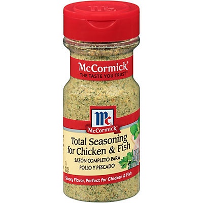 slide 1 of 1, McCormick Chicken & Fish Total Seasoning, 5.37 oz