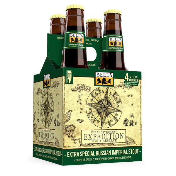 slide 1 of 1, Bell's Expedition Stout, 4 ct; 12 fl oz