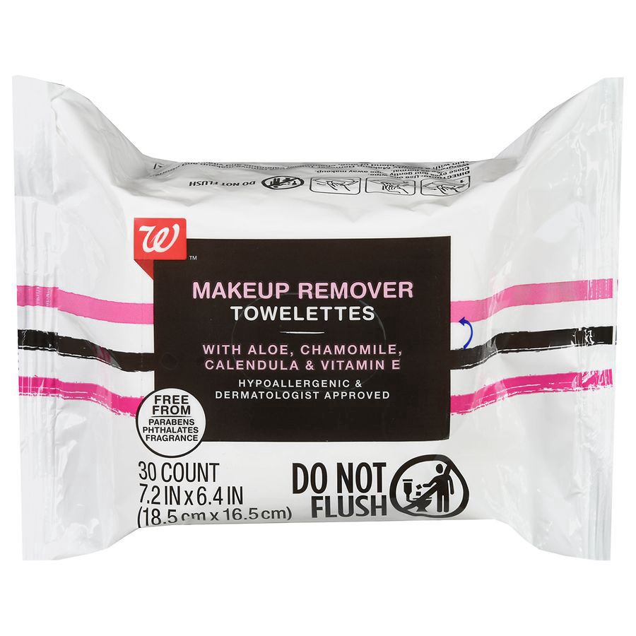 slide 3 of 5, Walgreens Makeup Remover, 30 ct