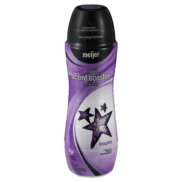 slide 1 of 1, Meijer In-Wash Laundry Scent Booster, Inspire, 13.2 oz