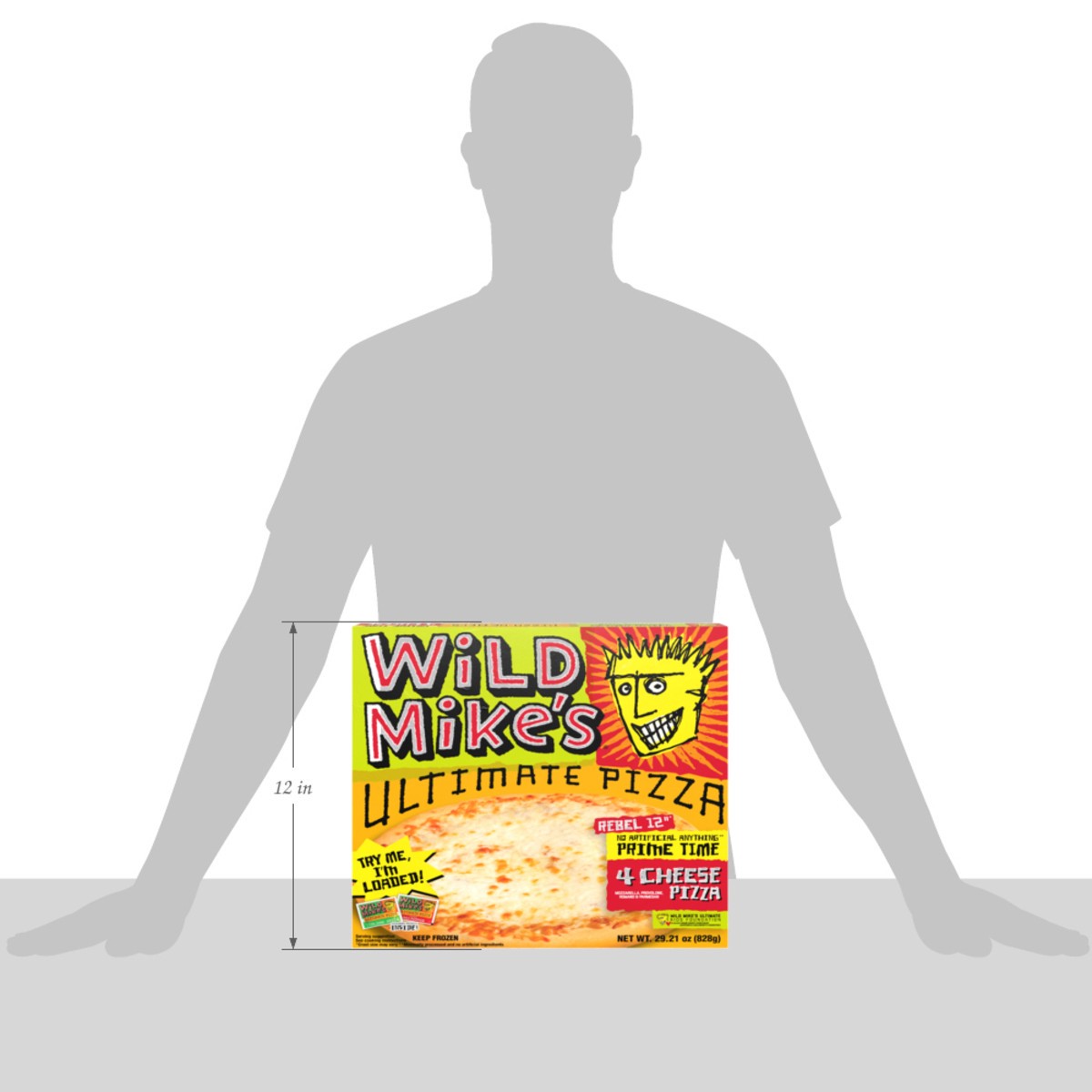 slide 5 of 15, Wild Mike's Prime Time 4-Cheese Pizza, 29.21 oz